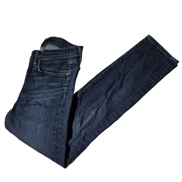 J Brand Capri Jeans Womens Size 28 Low Rise Dark Vintage Wash Denim Pants - Picture 1 of 7